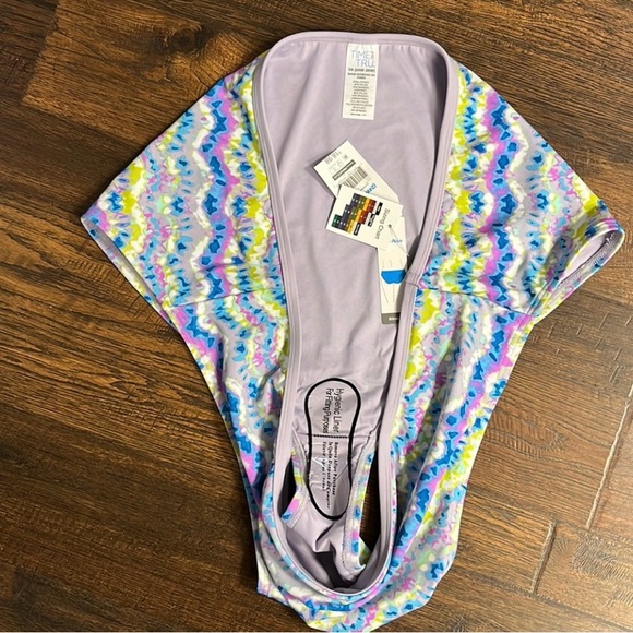 Time and Tru Women's Plus Size 3X (24W26W) Multi-Color Wave Print
Bikini Bottom - Picture 5 of 11